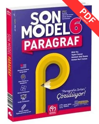 6. Sınıf Son Model Paragraf Soru Bankası PDF indir