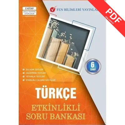 6. Sınıf Türkçe Etkinlikli Soru Bankası