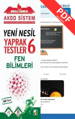 6.Sınıf Fen Bilimleri Yeni Nesil Yaprak Testler