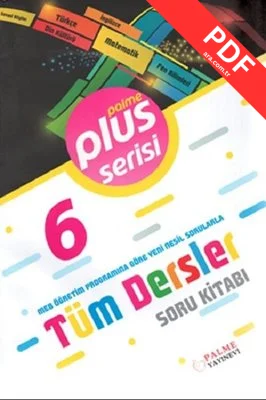 6.Sınıf Plus Serisi Tüm Dersler Soru Kitabı