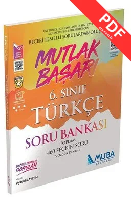 6.Sınıf Mutlak Başarı Türkçe Soru Bankası PDF indir