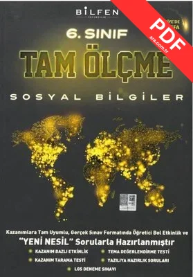 6.Sınıf Sosyal Bilgiler Tam Ölçme