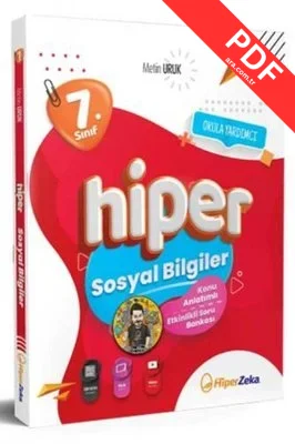 7. Sınıf Hiper Sosyal Bilgiler Konu Anlatımlı & Soru Bankası PDF indir