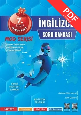 7. Sınıf Mod İngilizce Soru Bankası PDF indir
