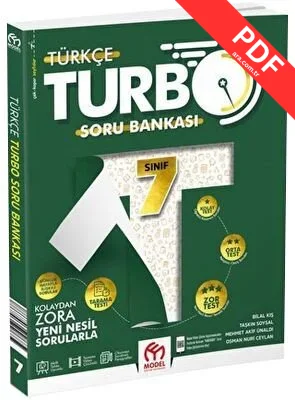7. Sınıf Turbo Türkçe Soru Bankası PDF indir