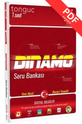 7.Sınıf Dinamo Sosyal Bilgiler Soru Bankası PDF indir