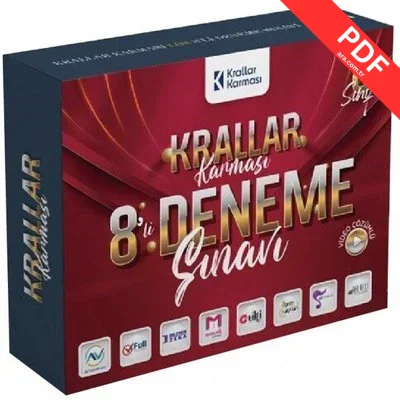 8. Sınıf LGS 8'li Deneme Sınavı PDF indir