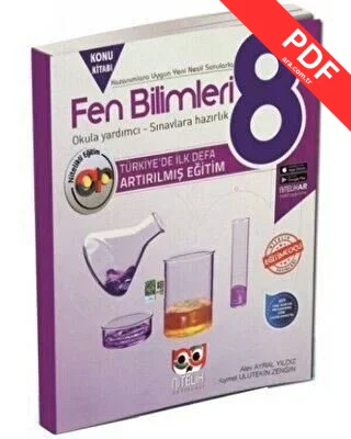 8. Sınıf LGS Fen Bilimleri Artırılmış Konu Kitabı