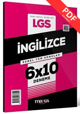 8. Sınıf LGS İngilizce 6 x 10 Deneme