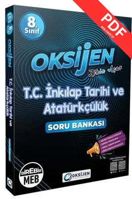 8. Sınıf T.C. İnkılap Tarihi ve Atatürkçülük Soru Bankası PDF indir