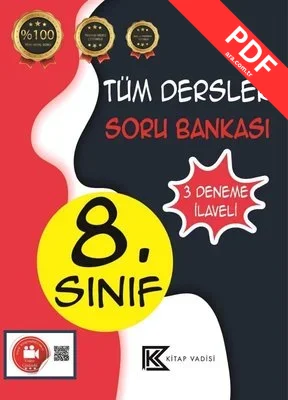 8. Sınıf Tüm Dersler Soru Bankası Video Çözümlü PDF indir