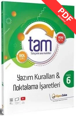 8. Sınıf Türkçe TAM Teknik Analiz Modülleri 1 Sözcükte ve Cümlede Anlam PDF indir
