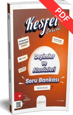 8.Sınıf Keşfet Serisi Deyimler ve Atasözleri Soru Bankası PDF indir