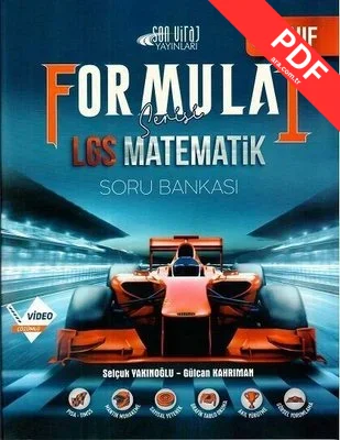 8.Sınıf LGS Matematik Formula Soru Bankası PDF indir