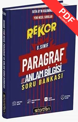 8.Sınıf Paragraf ve Anlam Bilgisi Rekor Soru Bankası