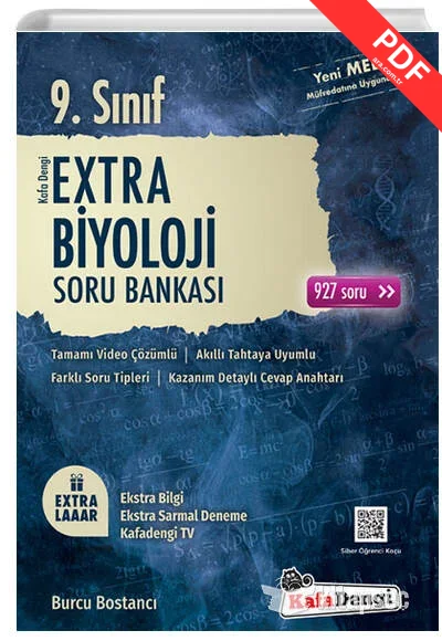 9. Sınıf Extra Biyoloji Soru Bankası Kafa Dengi Yayınları