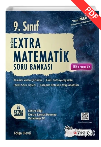 9. Sınıf Extra Matematik Soru Bankası Kafa Dengi Yayınları