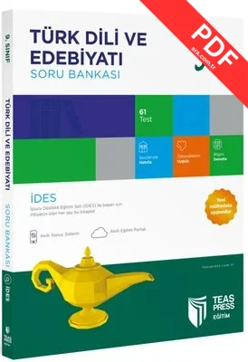 9. Sınıf İDES Türk Dili ve Edebiyatı Soru Bankası 2018 PDF indir