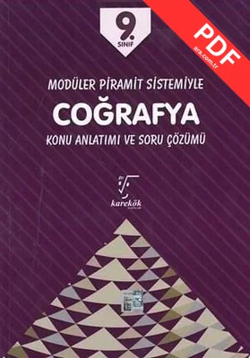 9.Sınıf Coğrafya Konu Anlatımlı PDF indir