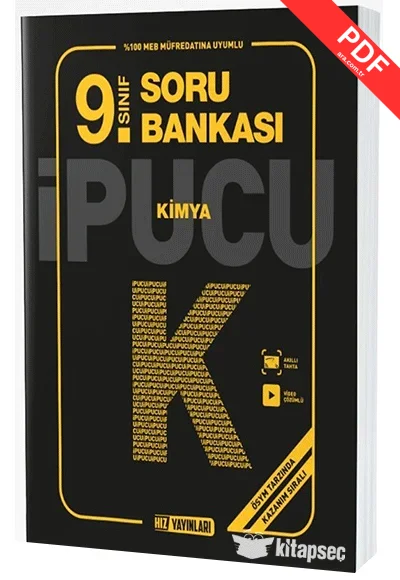9.Sınıf Kimya İpucu Soru Bankası Hız Yayınları