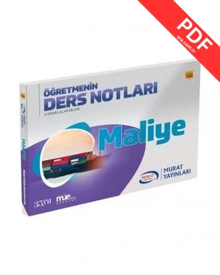 A Grubu Maliye Öğretmenin Ders Notları 1345