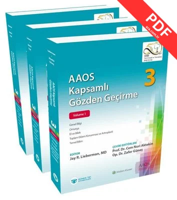AAOS Kapsamlı Gözden Geçirme Seti - 3 Kitap Takım PDF indir