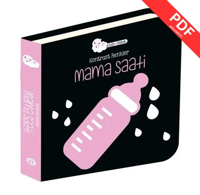 Akıllı Bebek - Mama Saati - Kontrast Renkler