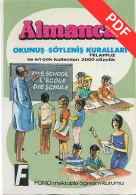 Almanca Okunuş-Söyleniş Kuralları PDF indir