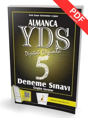 Almanca YDS 5 Deneme Sınavı - Özgün Sorular