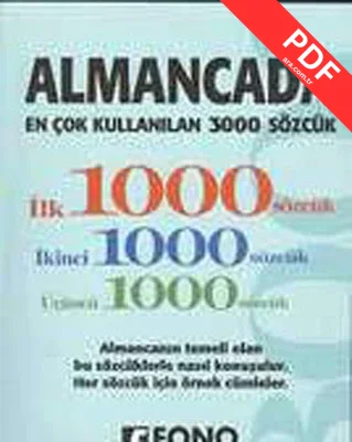 Almancada En Çok Kullanılan 3000 Sözcük PDF indir