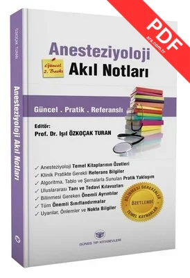 Anesteziyoloji Akıl Notları