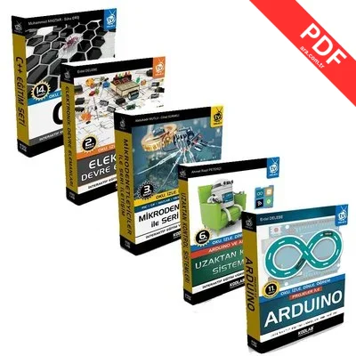Arduino Eğitim Seti 3-5 Kitap Takım