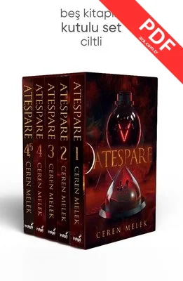 Ateşpare Seti - 5 Kitap Takım - Kutulu