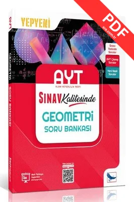 AYT Geometri Sınav Kalitesinde Soru Bankası