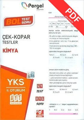 AYT Kimya Çek Kopar Testler PDF indir
