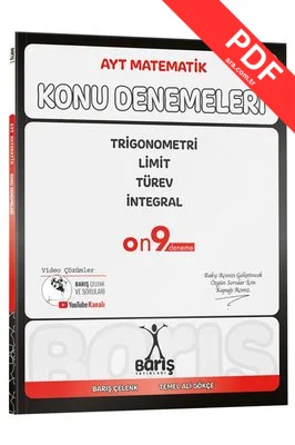 AYT Matematik Trigonometri Limit Türev İntegral Konu Denemeleri