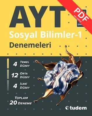 AYT Sosyal Bilimler-1 Denemeleri