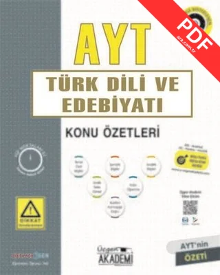 AYT Türk Dili ve Edebiyatı Konu Özetleri