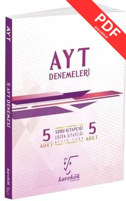 AYT 5'li Deneme Seti PDF indir