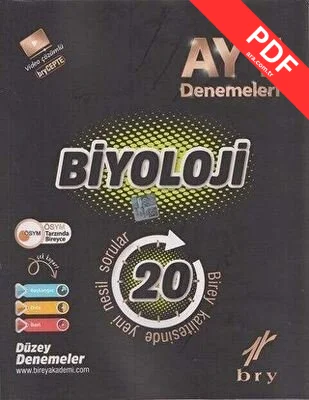 AYT Biyoloji 20'li Branş Denemeleri