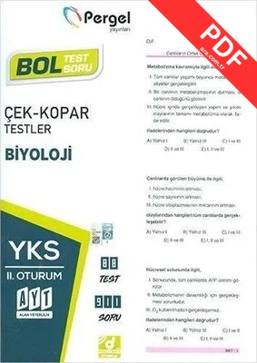 AYT Biyoloji Çek Kopar Testler