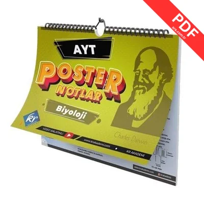 AYT Biyoloji Poster Notlar PDF indir