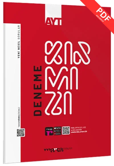 AYT Kırmızı Deneme Yeni Nesil Tamamı Video Çözümlü  Marka Yayınları