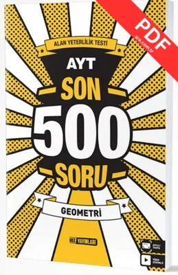 AYT Kitapları Geometri Soru Bankası - Son 500