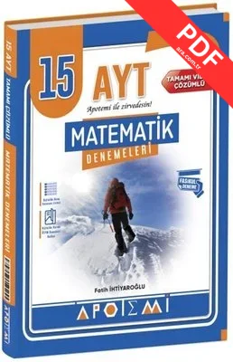 AYT Matematik 15 Çözümlü Deneme PDF indir