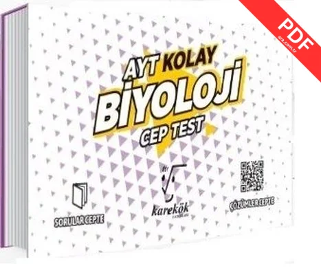 AYT Orta Biyoloji Cep Test PDF indir