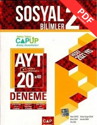 AYT Sosyal Bilimler 2 Up 20x40 Deneme