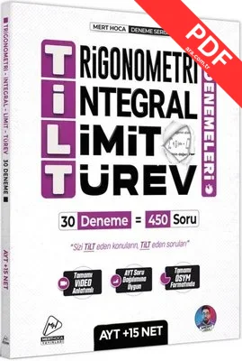 AYT TİLT Denemeleri Trigonometri İntegral Limit Türev 30'lu Deneme