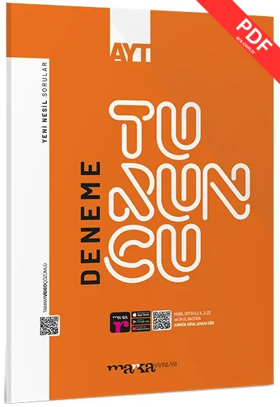AYT Yeni Nesil Turuncu Deneme Tamamı Çözümlü Marka Yayınları