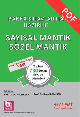 Banka Sınavlarına Hazırlık - Sayısal Mantık Sözel Mantık PDF indir